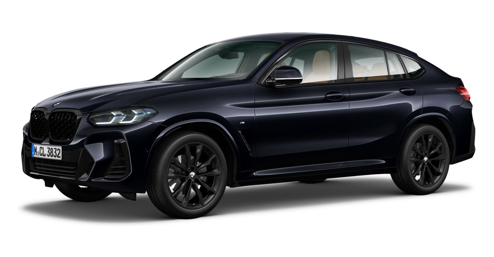 BMW BMW X in Schwarz von vorne BMW BMW X in Schwarz von vorne