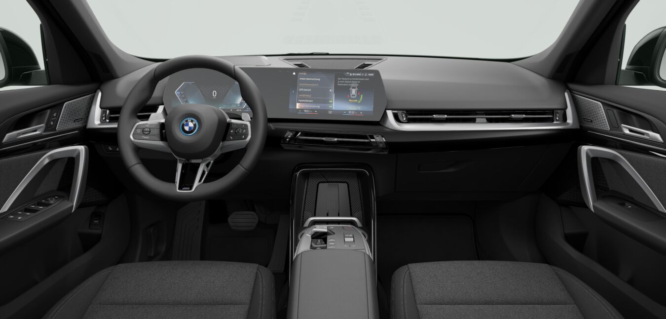 BMW BMW X im Innenraum von vorne