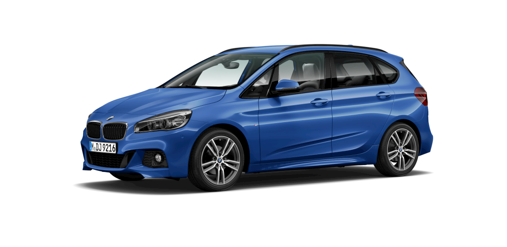 BMW BMW 2er in Blau von vorne BMW BMW 2er in Blau von vorne