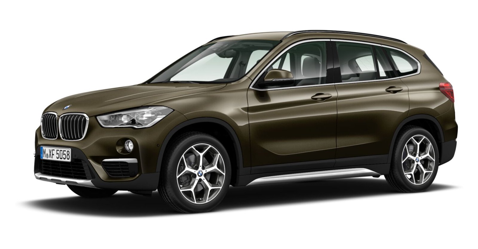 BMW BMW X in Braun von vorne BMW BMW X in Braun von vorne