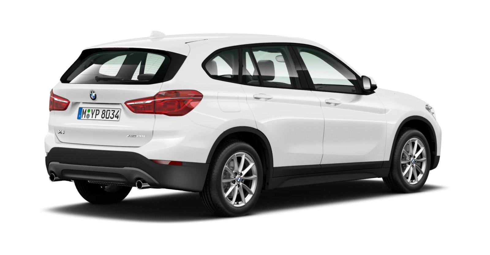 BMW BMW X in Weiß von hinten
