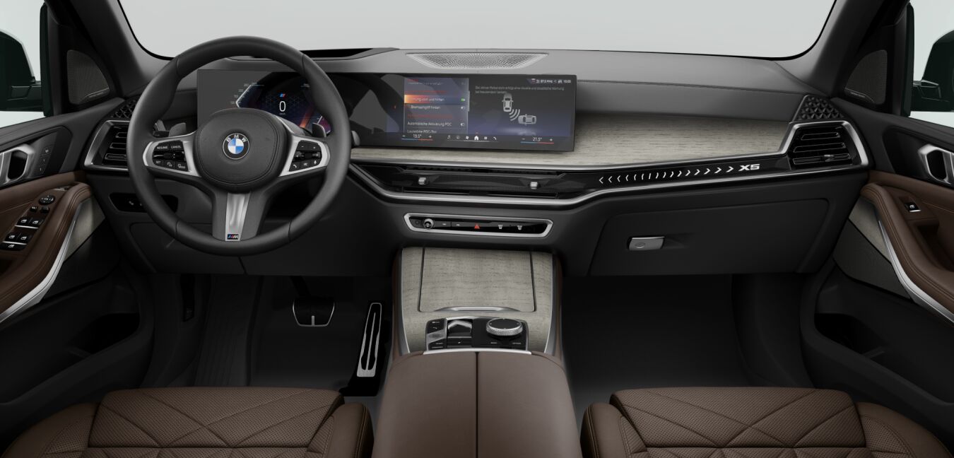 BMW BMW X im Innenraum von vorne