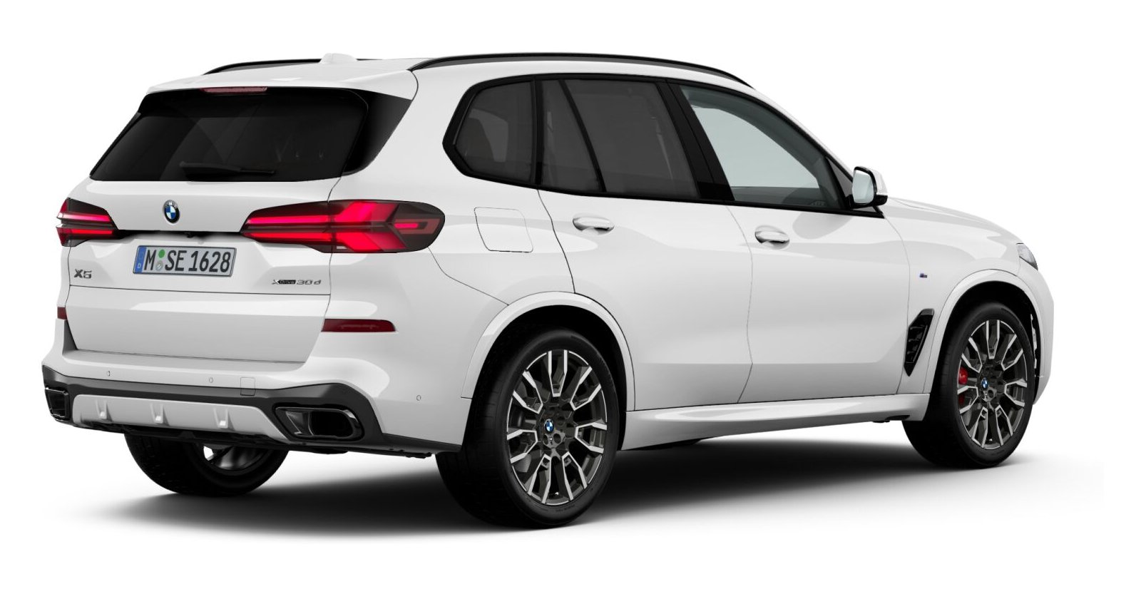 BMW BMW X in Weiß von hinten