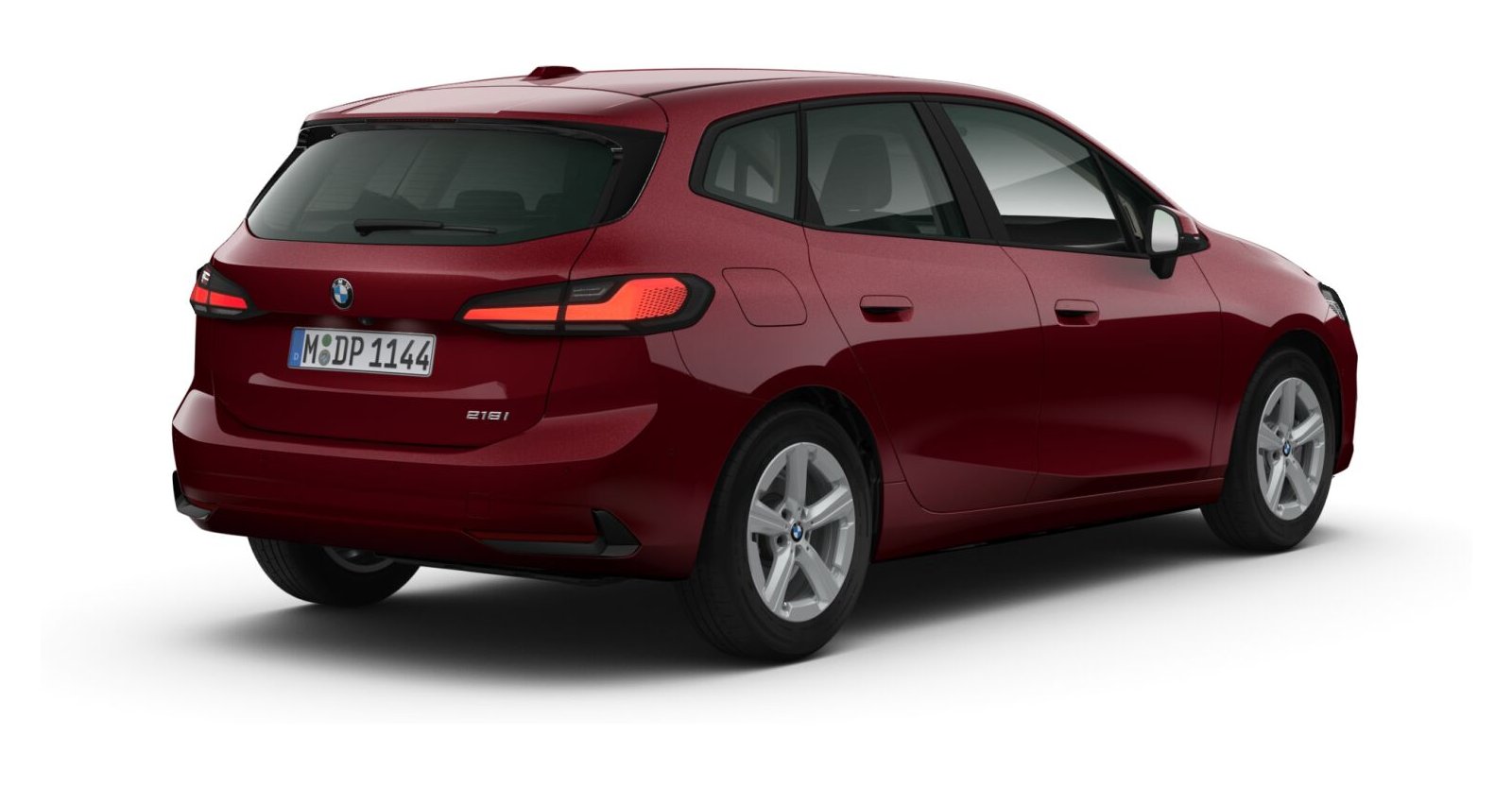 BMW BMW 2er in Rot von hinten BMW BMW 2er in Rot von hinten