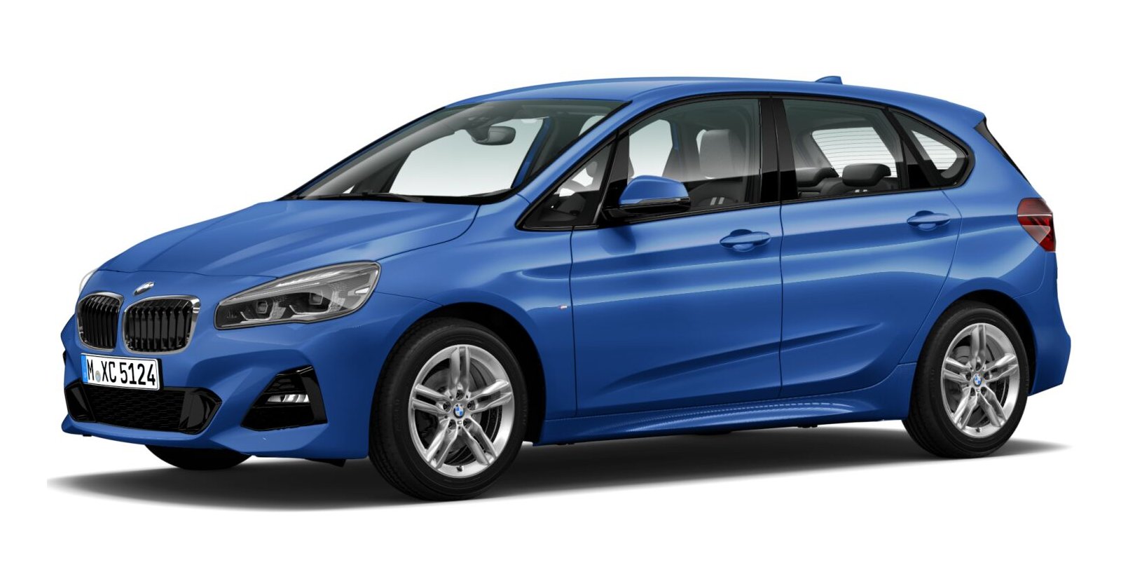 BMW BMW 2er in Blau von vorne BMW BMW 2er in Blau von vorne