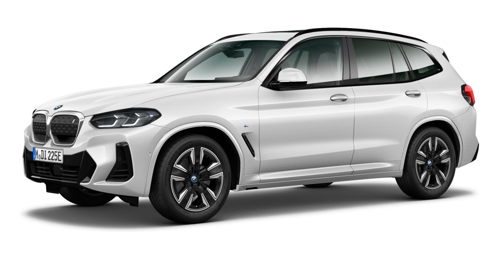 BMW BMW I in Weiß von vorne BMW BMW I in Weiß von vorne