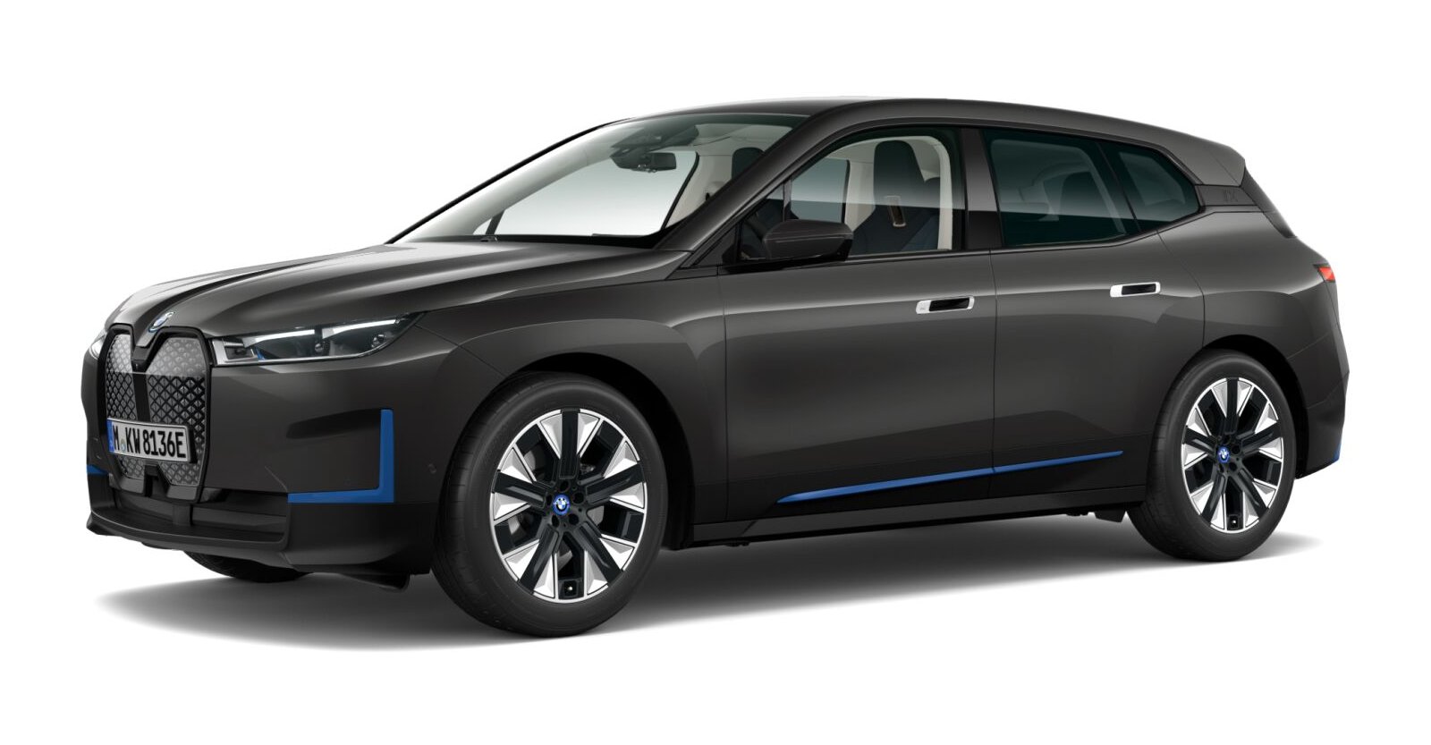 BMW BMW I in Grau von vorne