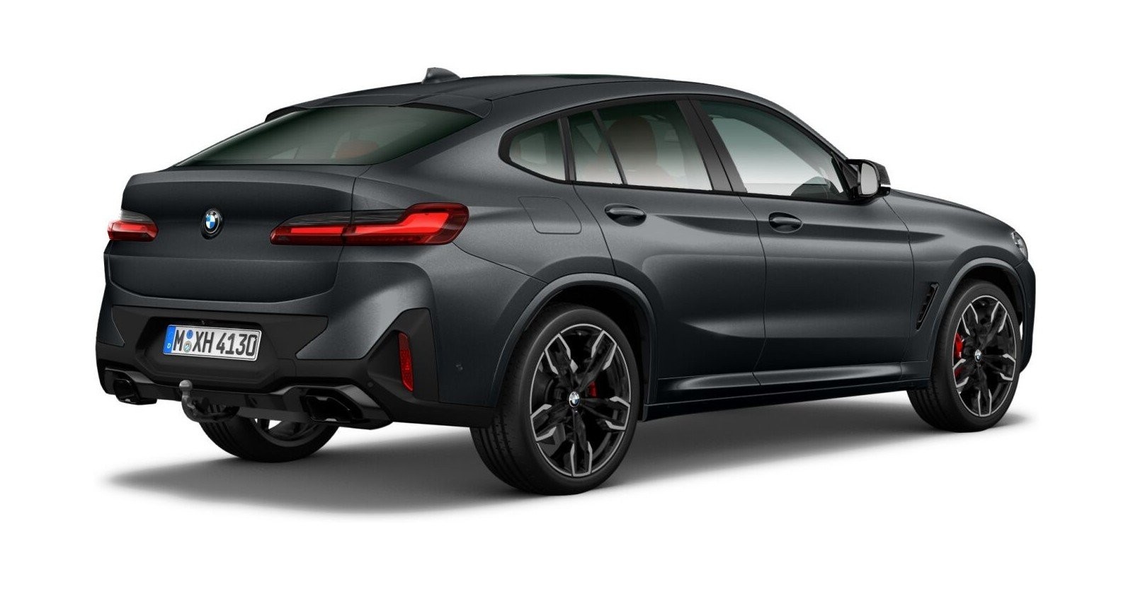 BMW BMW X in Grau von hinten BMW BMW X in Grau von hinten