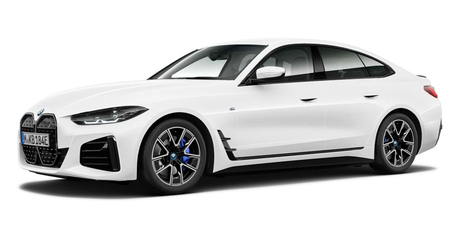 BMW BMW I in Weiß von vorne BMW BMW I in Weiß von vorne
