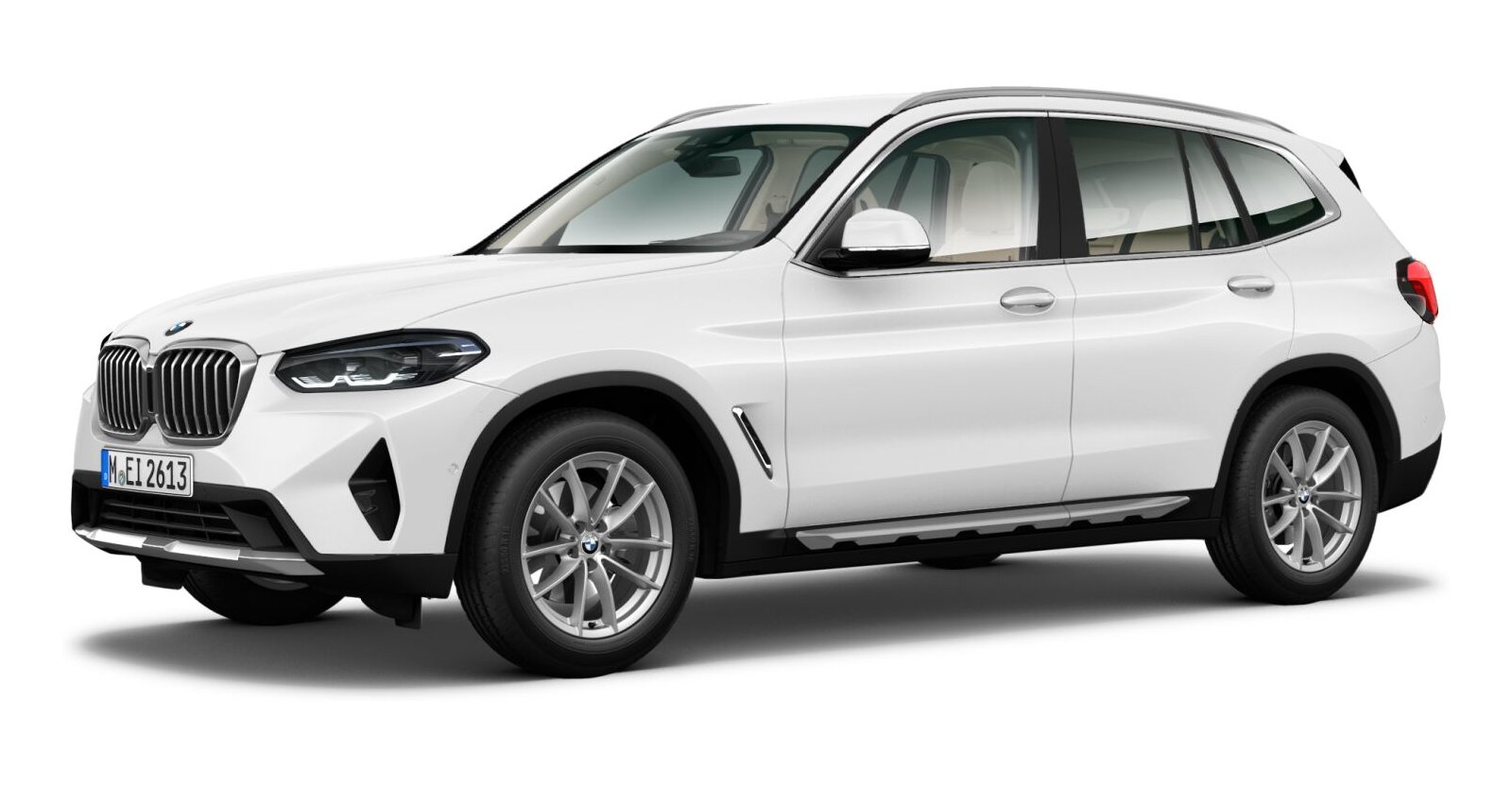 BMW BMW X in Weiß von vorne BMW BMW X in Weiß von vorne