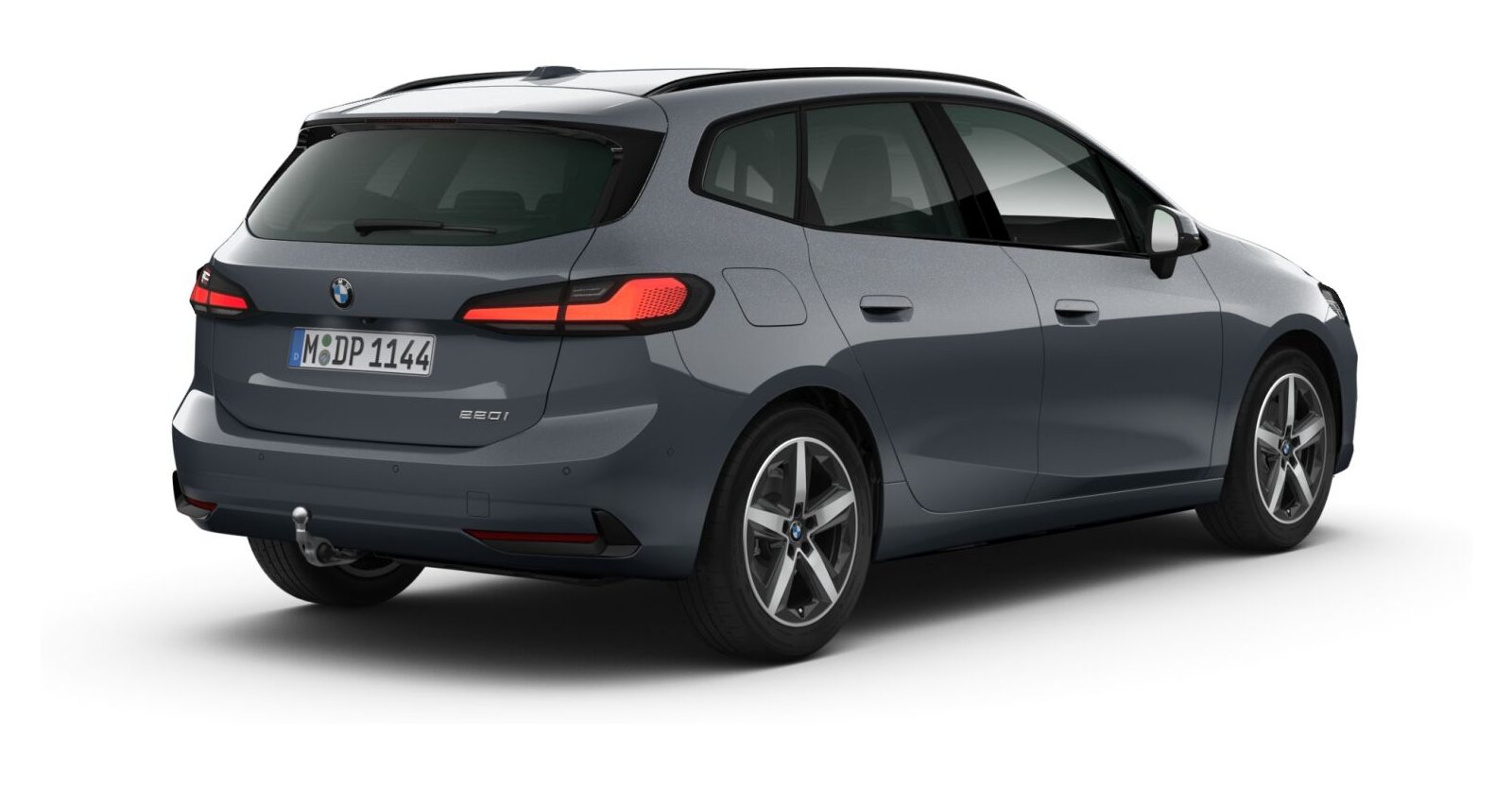 BMW BMW 2er in Grau von hinten BMW BMW 2er in Grau von hinten