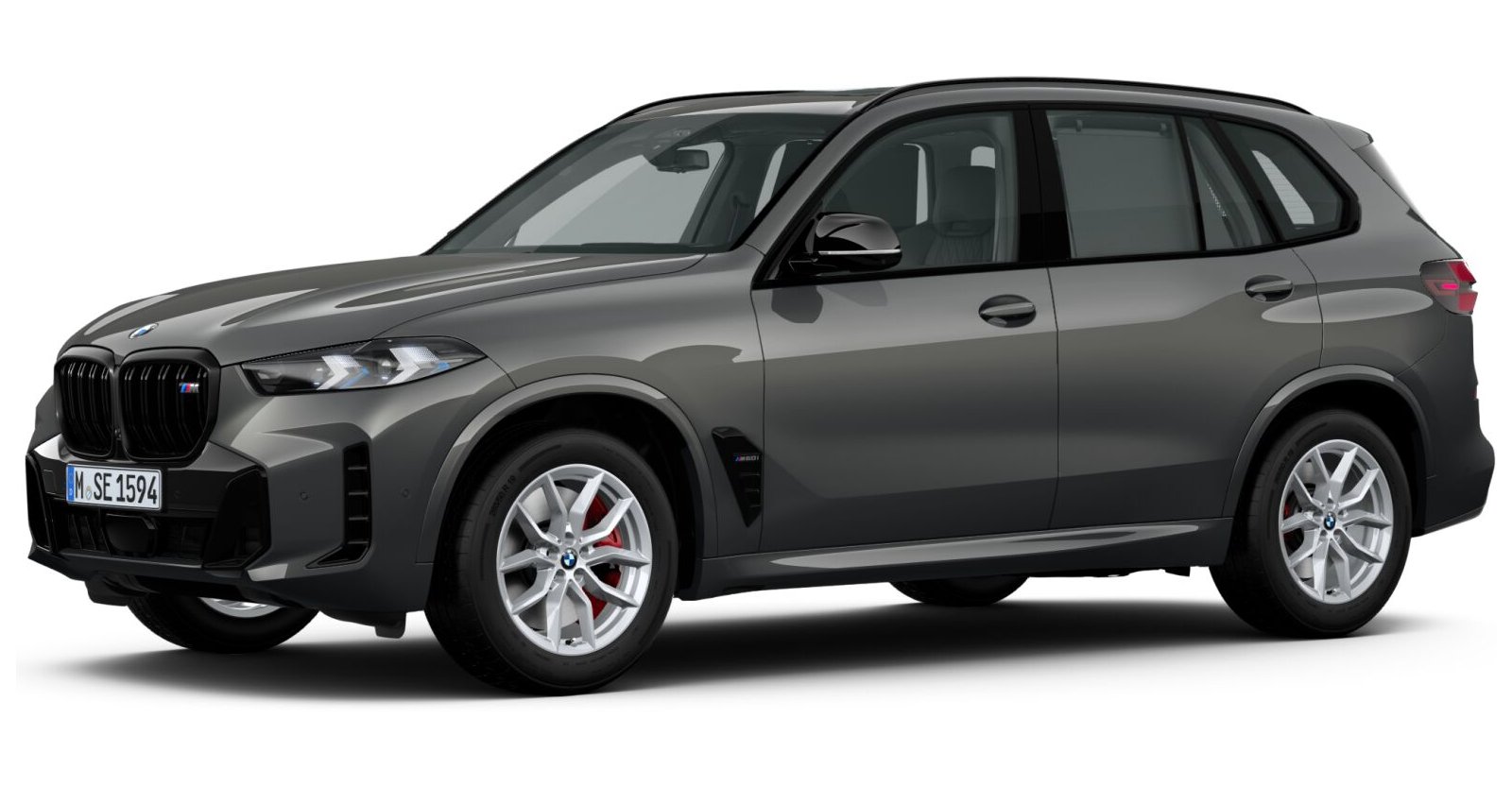 BMW X5 M60i xDrive in Grau von vorne