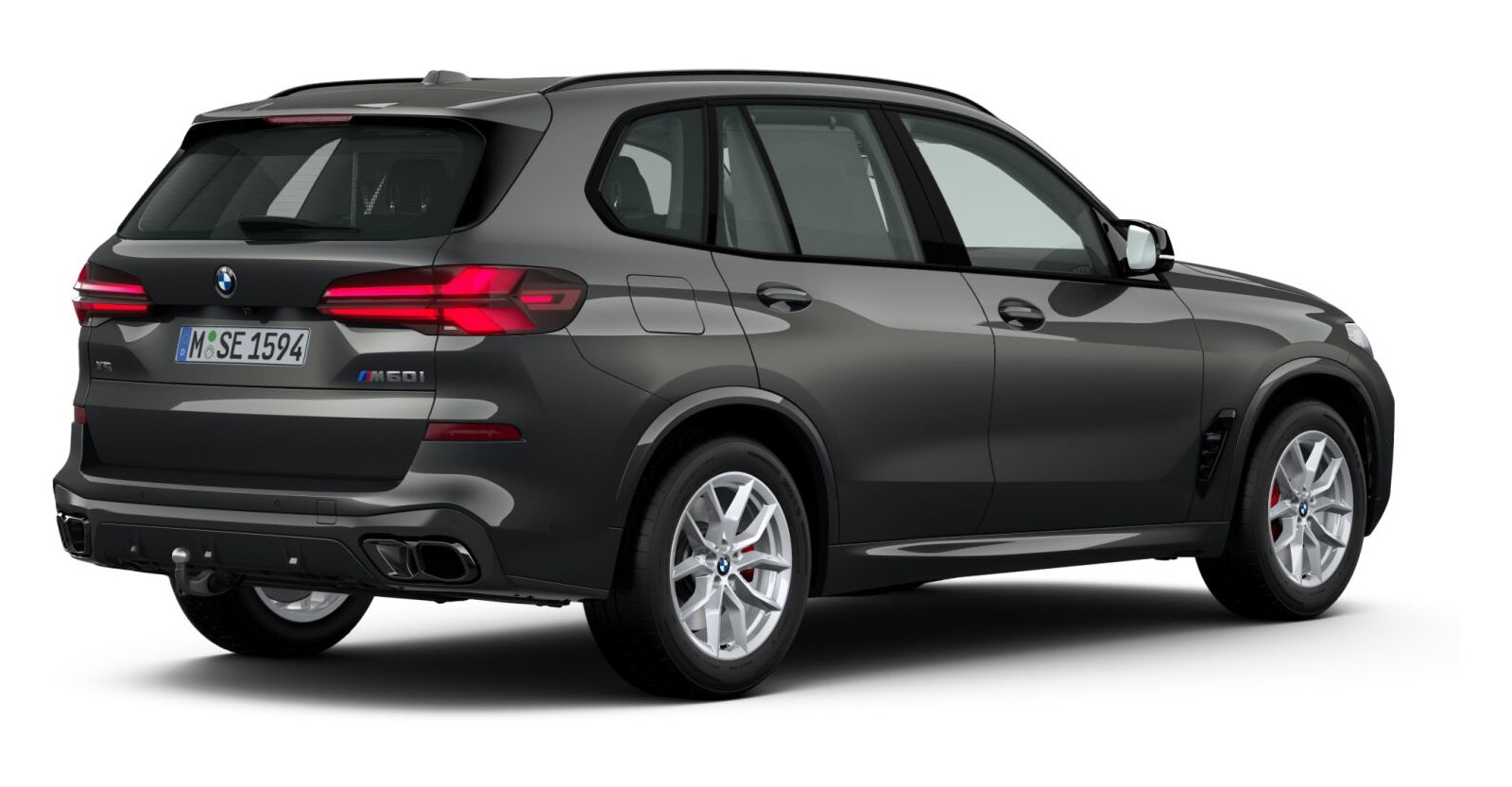 BMW BMW X in Grau von hinten BMW BMW X in Grau von hinten