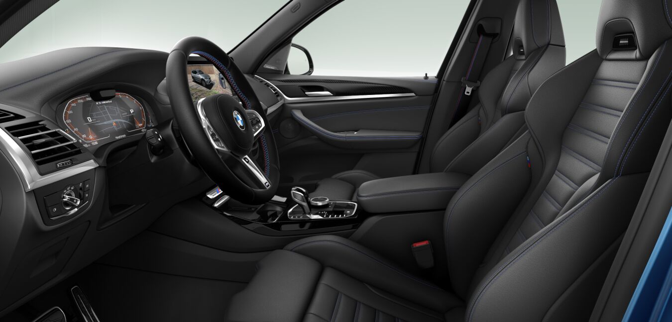 BMW BMW X im Innenraum seitlich
