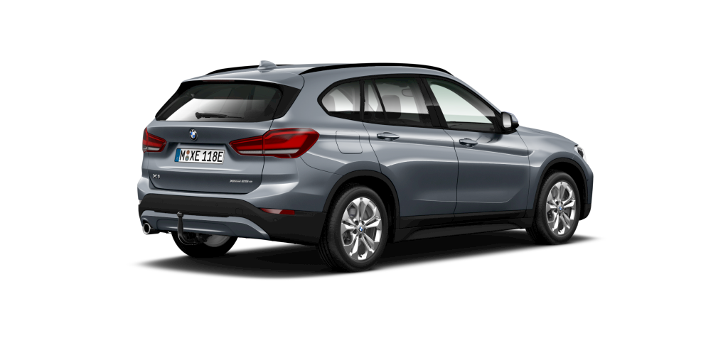 BMW BMW X in Grau von hinten BMW BMW X in Grau von hinten