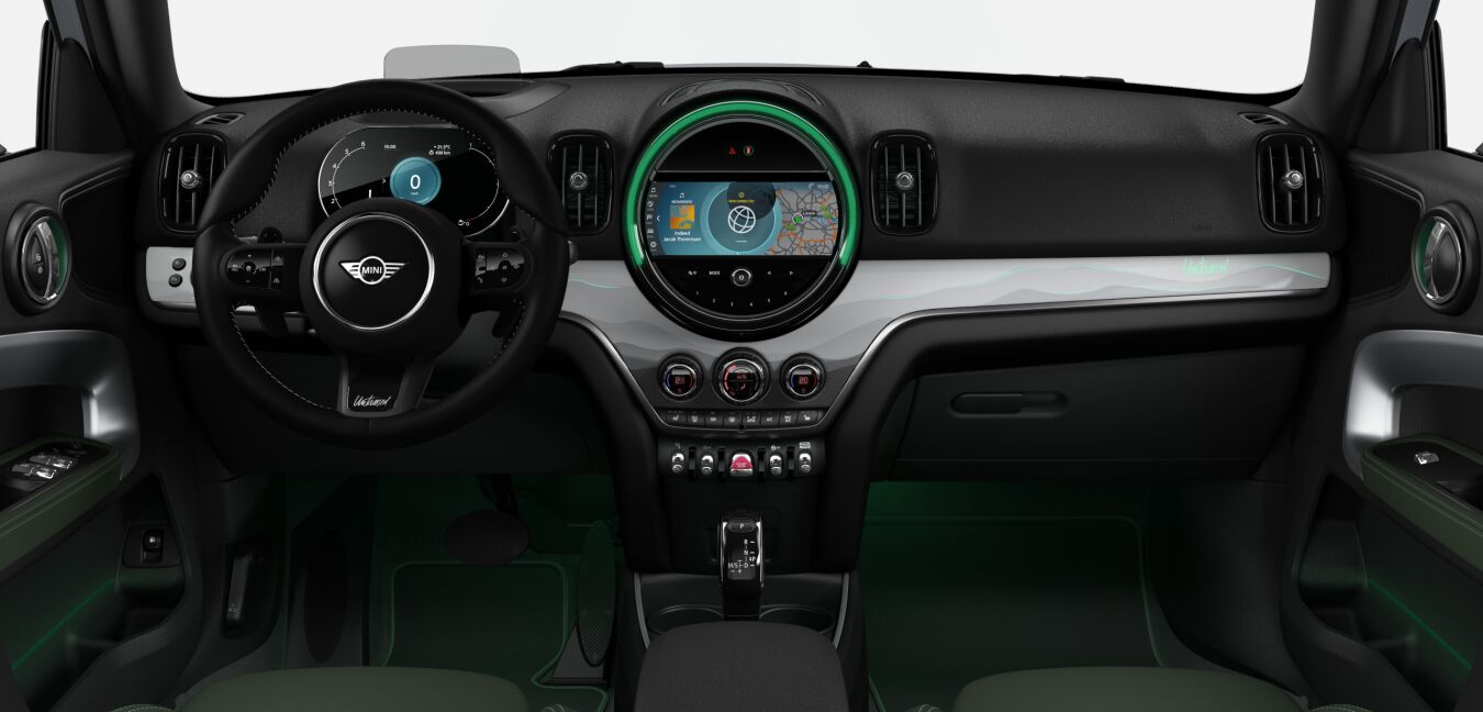MINI MINI Countryman im Innenraum von vorne