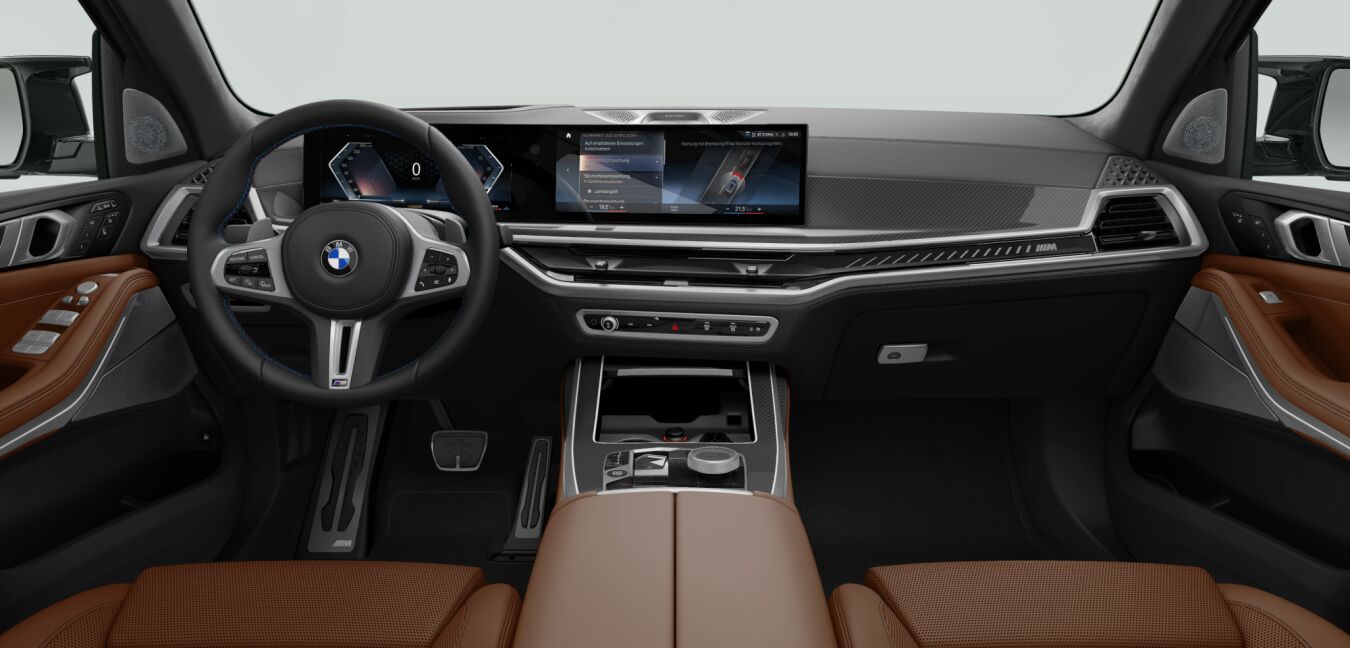 BMW BMW X im Innenraum von vorne
