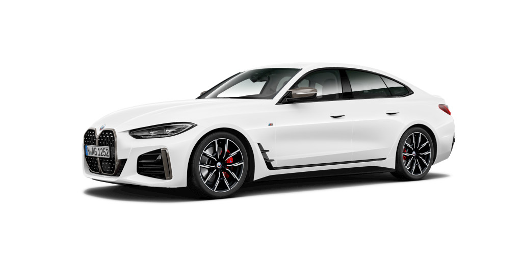 BMW BMW 4er in Weiß von vorne BMW BMW 4er in Weiß von vorne