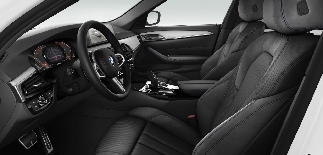 BMW BMW 5er im Innenraum seitlich BMW BMW 5er im Innenraum seitlich