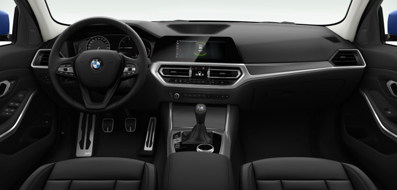 BMW BMW 3er im Innenraum von vorne BMW BMW 3er im Innenraum von vorne