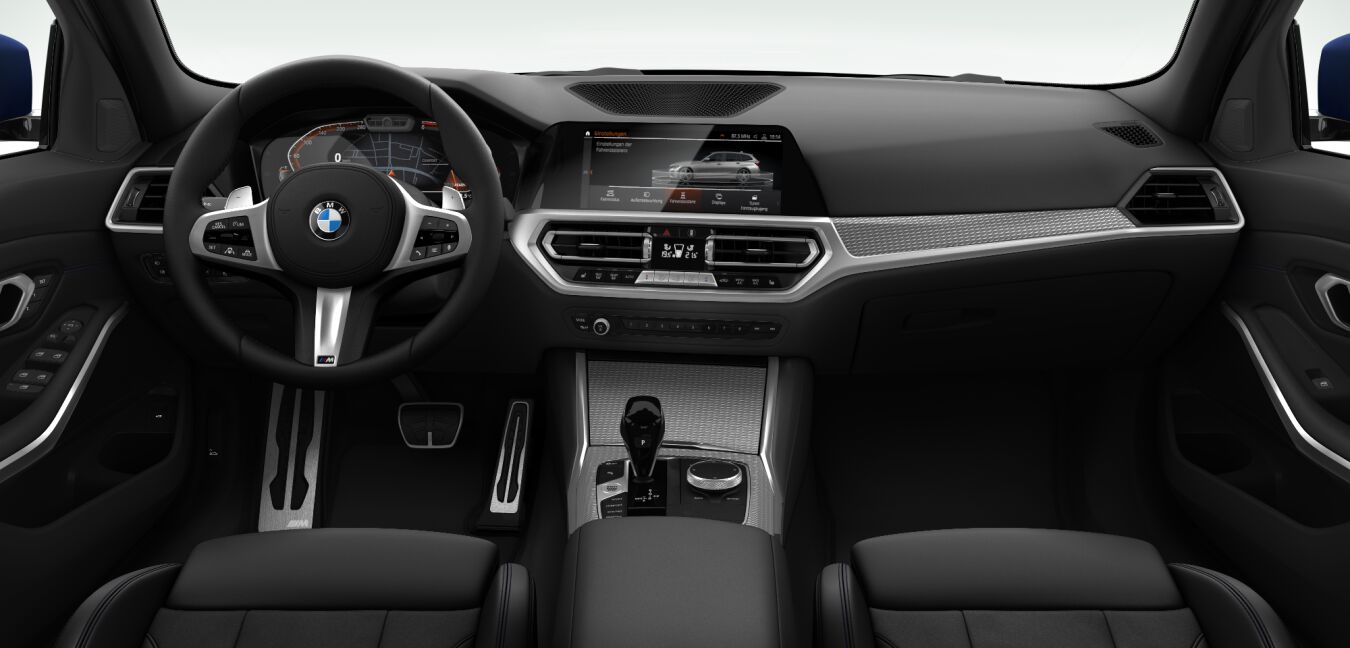 BMW BMW 3er im Innenraum von vorne BMW BMW 3er im Innenraum von vorne
