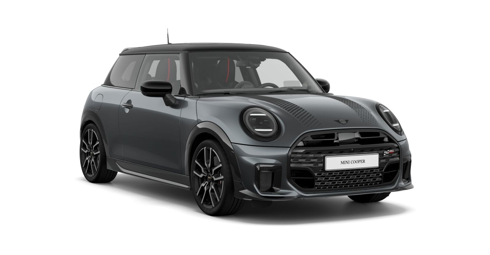 MINI Cooper S in Grau von vorne