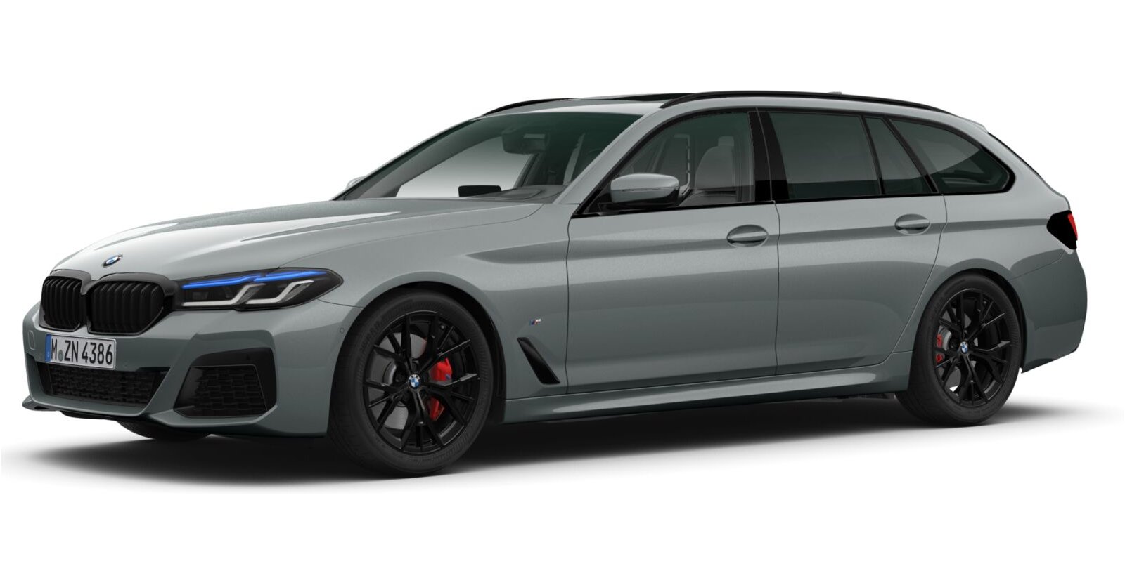 BMW BMW 5er in Grau von vorne BMW BMW 5er in Grau von vorne