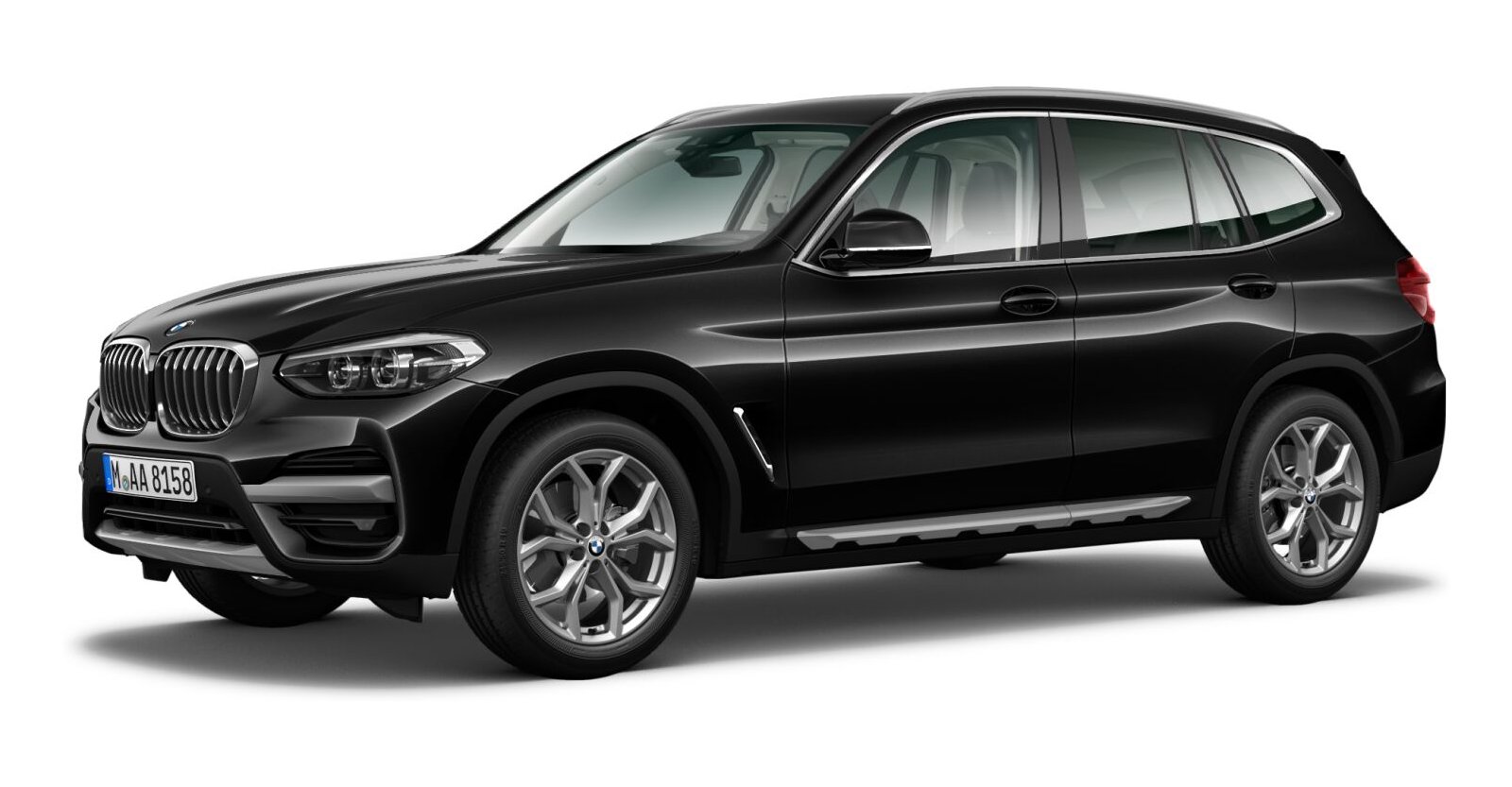 BMW BMW X in Schwarz von vorne BMW BMW X in Schwarz von vorne
