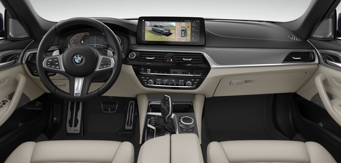 BMW BMW 5er im Innenraum von vorne BMW BMW 5er im Innenraum von vorne