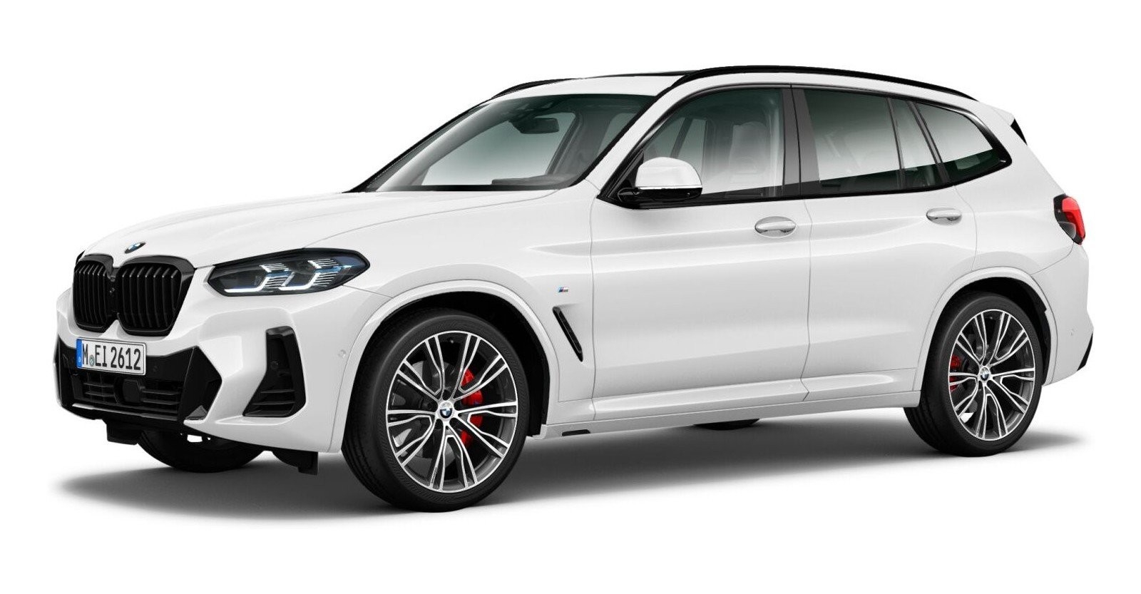BMW BMW X in Weiß von vorne BMW BMW X in Weiß von vorne