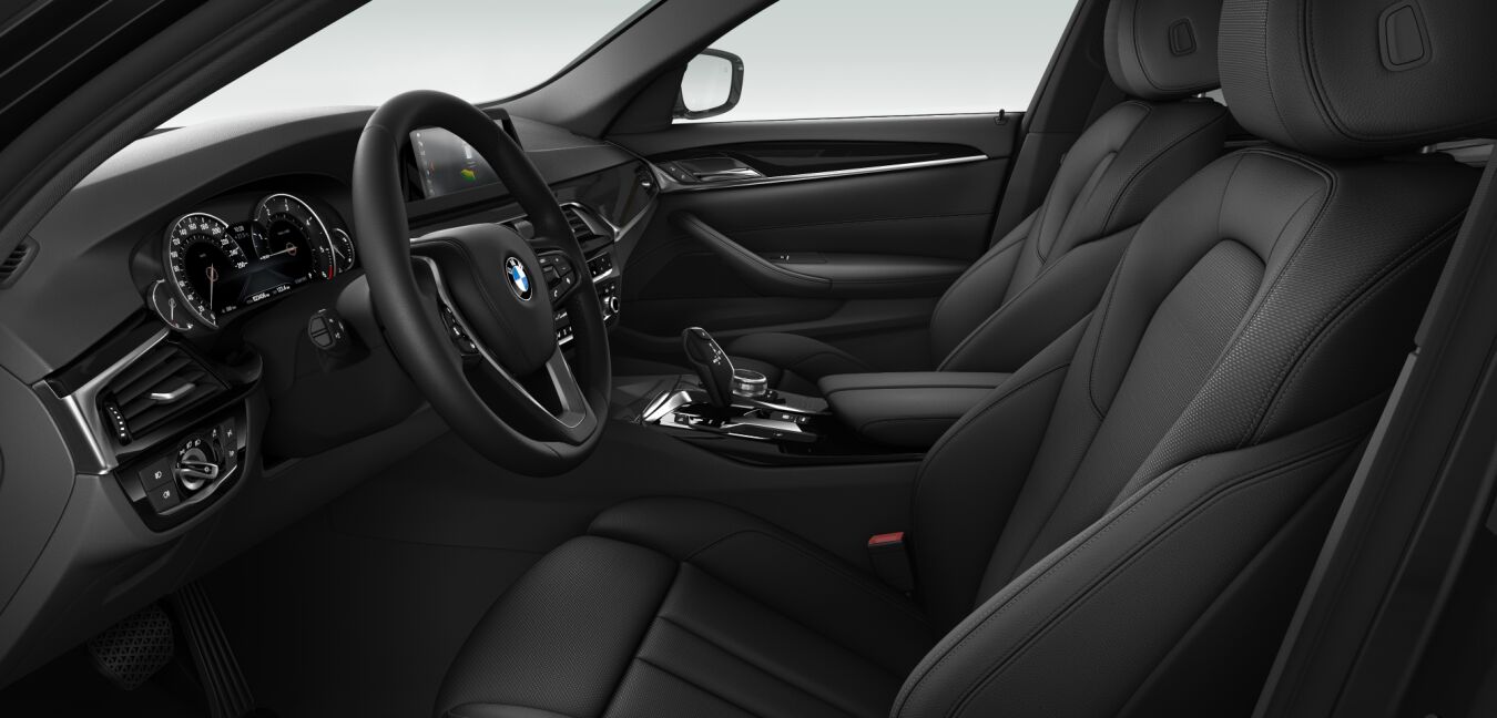 BMW BMW 5er im Innenraum seitlich BMW BMW 5er im Innenraum seitlich