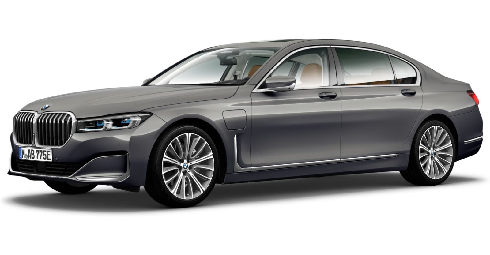 BMW BMW 7er in Grau von vorne BMW BMW 7er in Grau von vorne