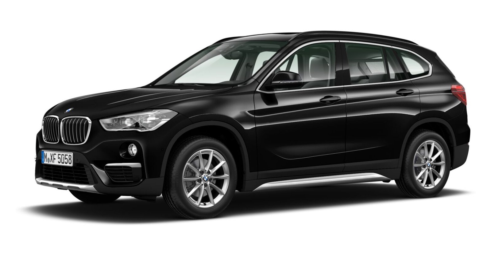 BMW BMW X in Schwarz von vorne BMW BMW X in Schwarz von vorne