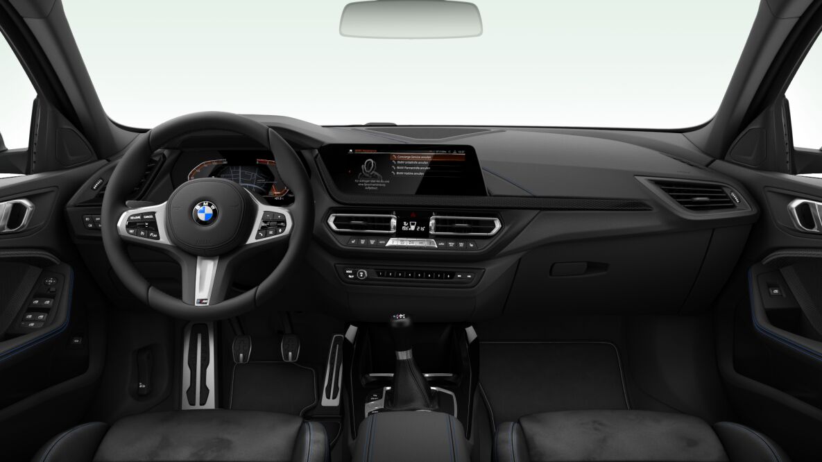 BMW BMW 1er im Innenraum von vorne BMW BMW 1er im Innenraum von vorne