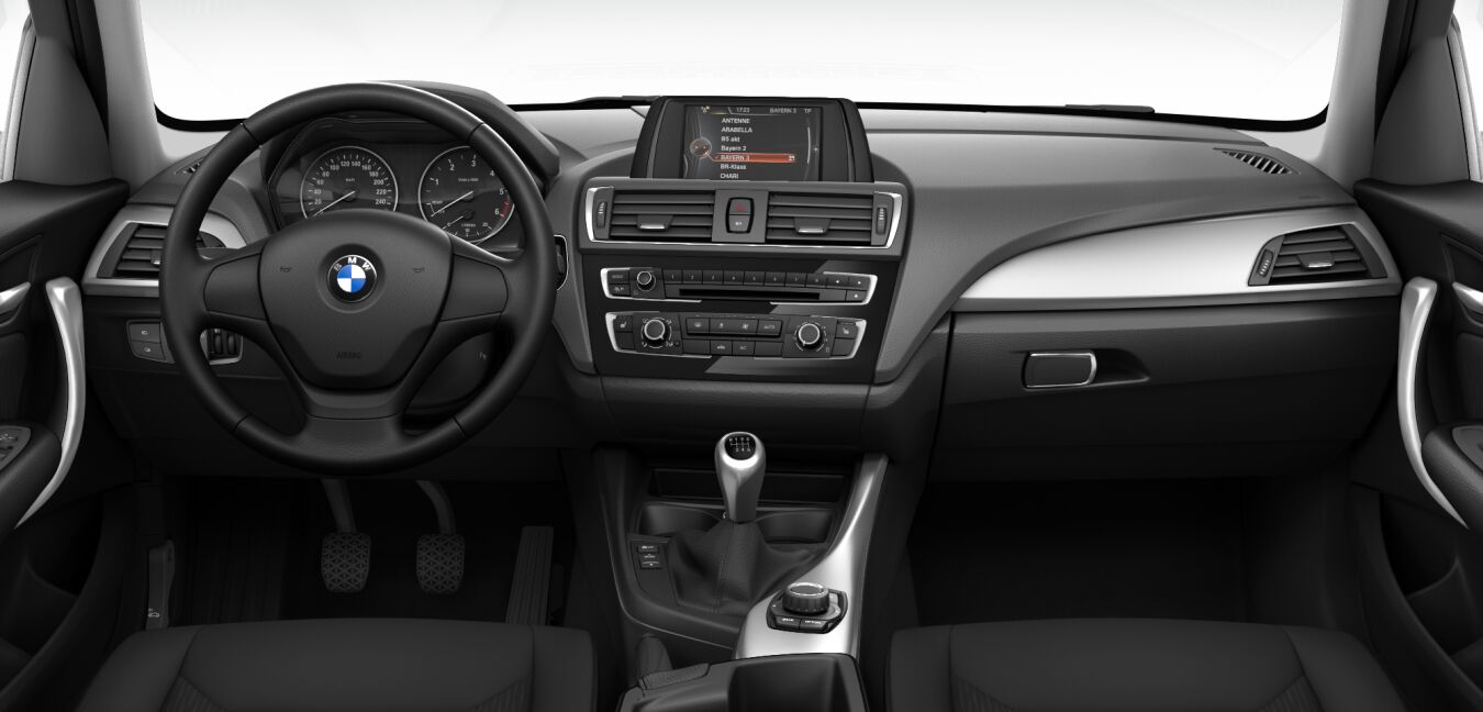 BMW BMW 1er im Innenraum von vorne BMW BMW 1er im Innenraum von vorne