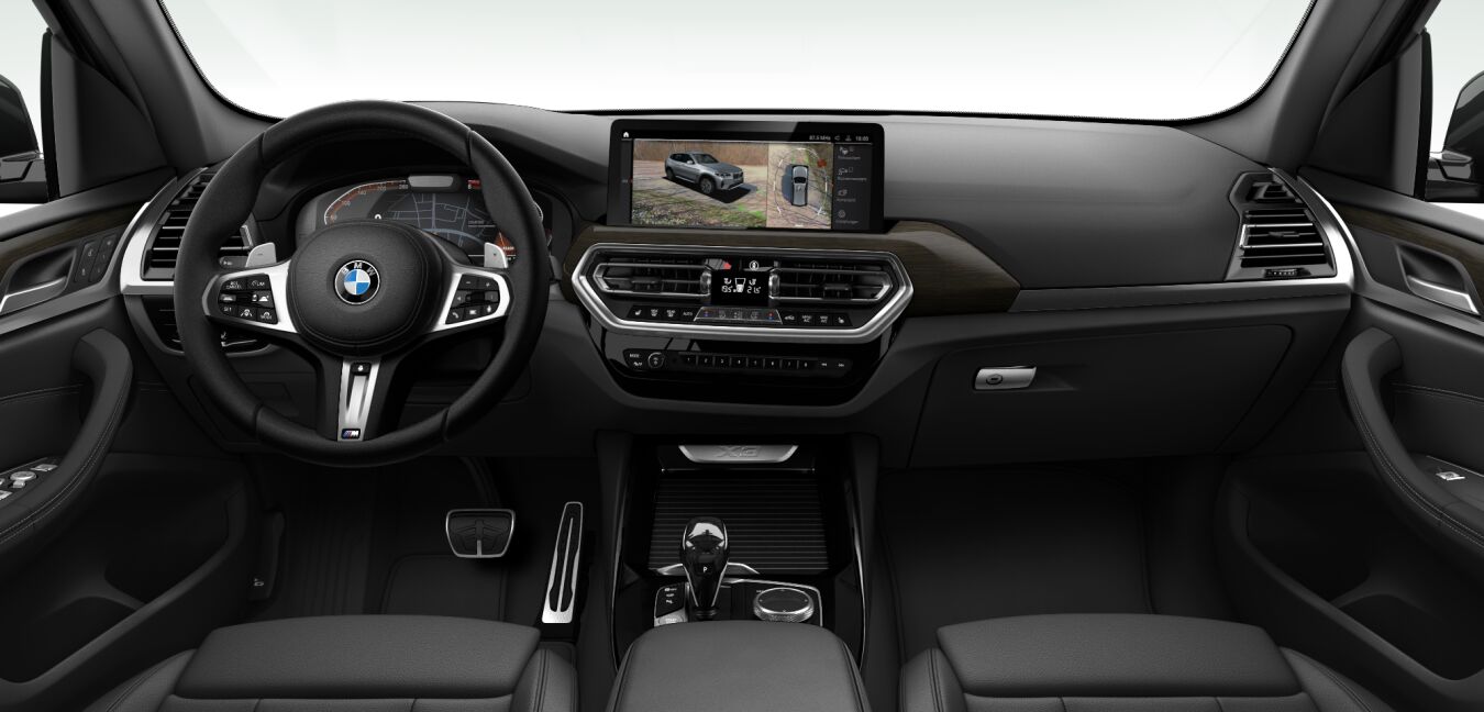 BMW BMW X im Innenraum von vorne