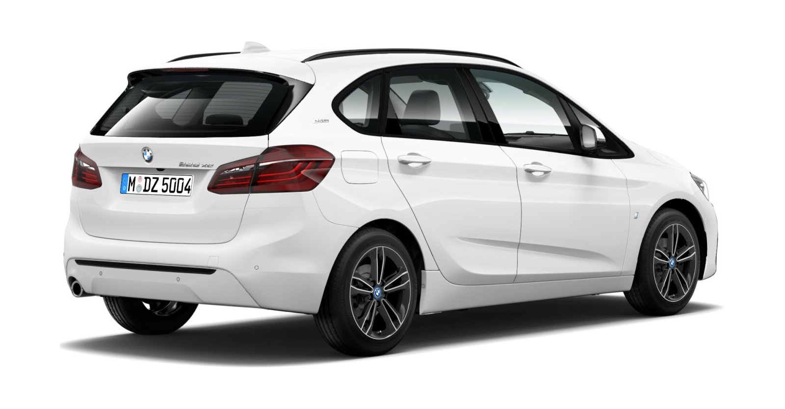 BMW BMW 2er in Weiß von hinten BMW BMW 2er in Weiß von hinten