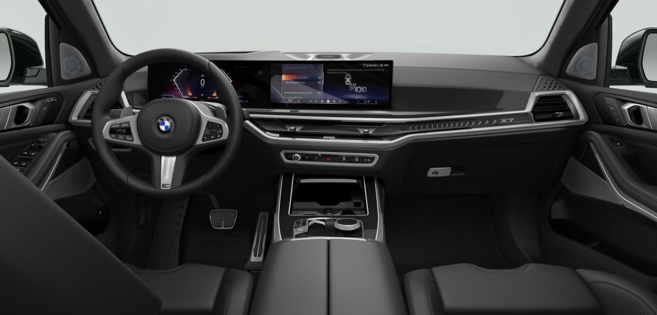 BMW BMW X im Innenraum von vorne