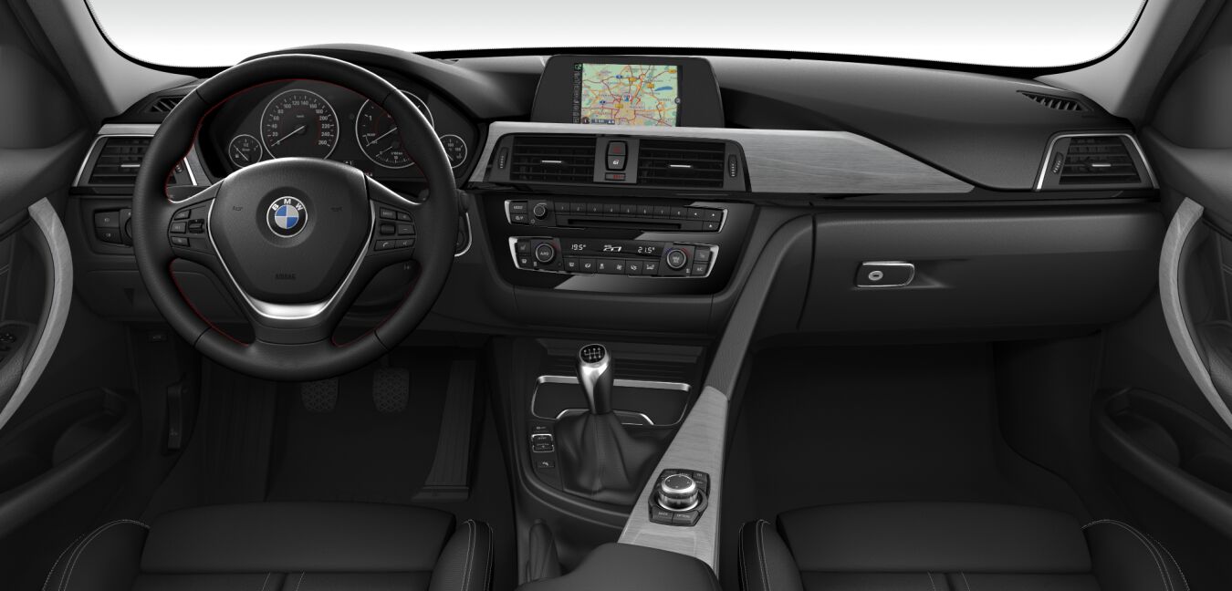 BMW BMW 3er im Innenraum von vorne