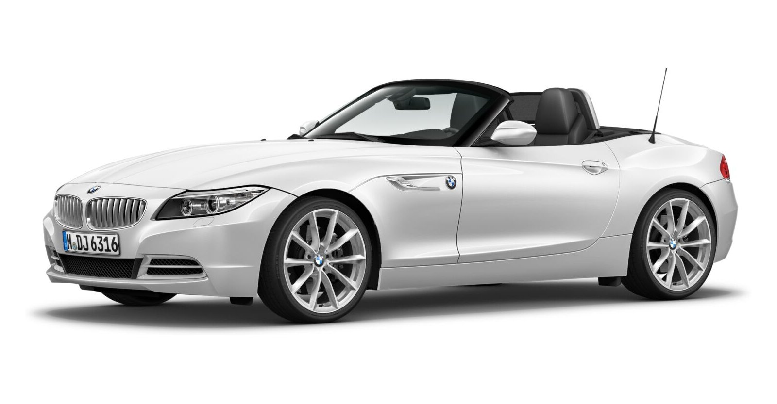 BMW Z4 sDrive35i in Weiß von vorne