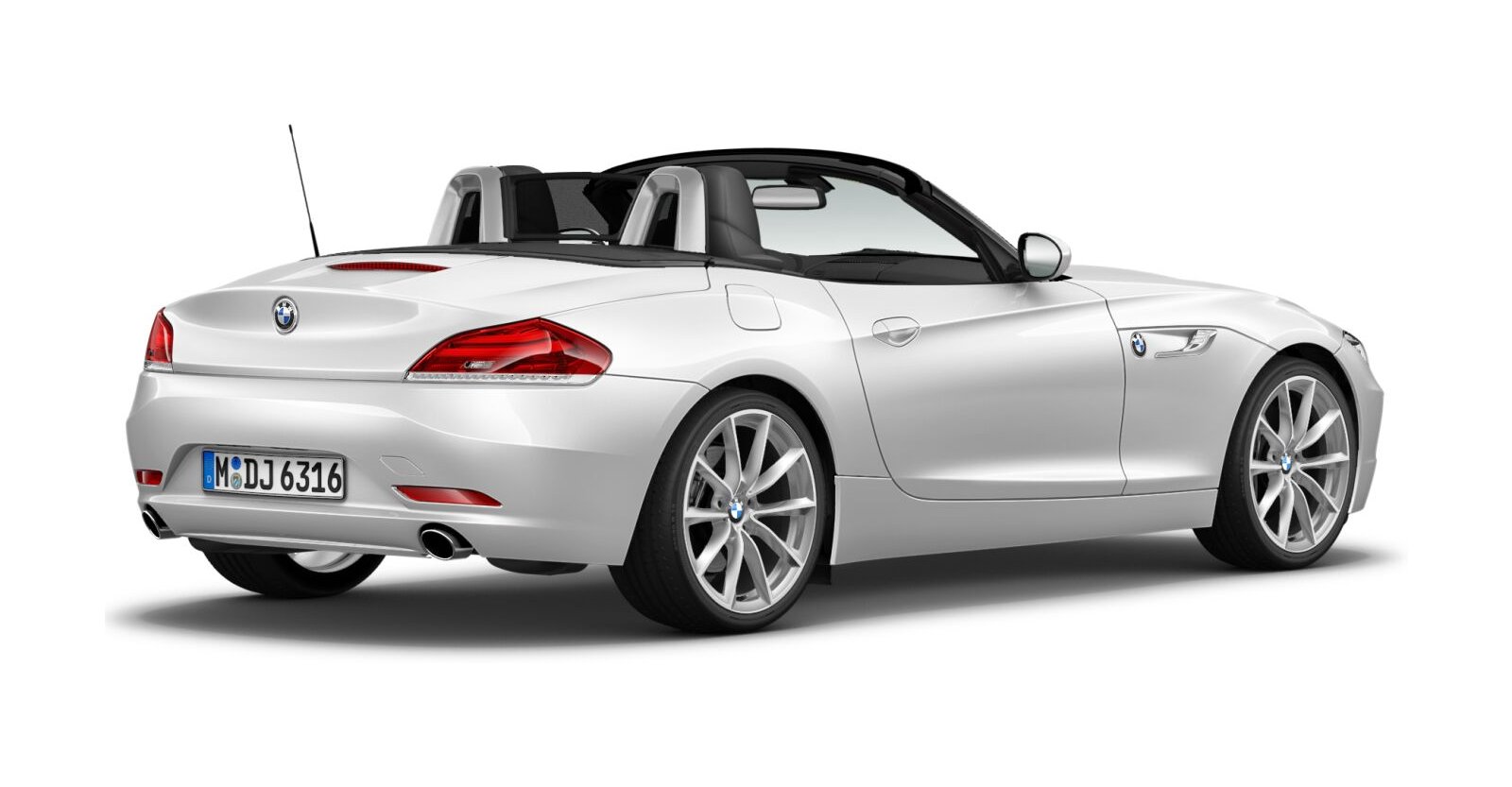 BMW BMW Z in Weiß von hinten