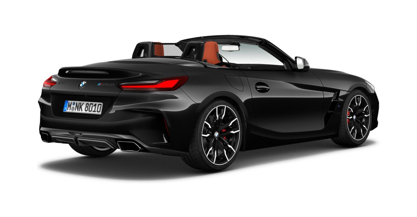 BMW BMW Z in Schwarz von hinten BMW BMW Z in Schwarz von hinten