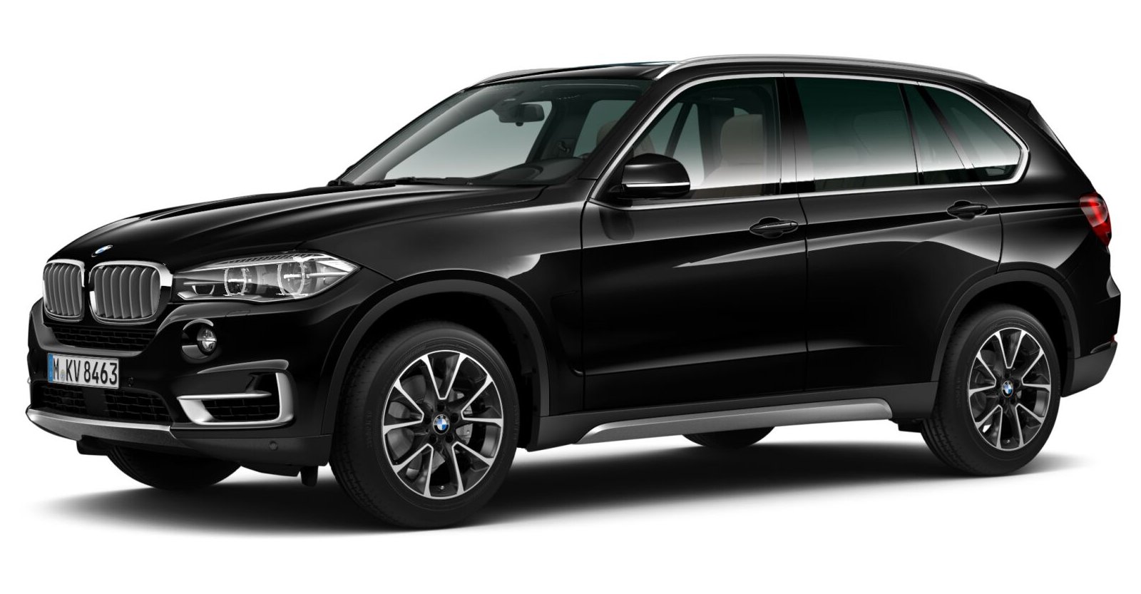 BMW BMW X in Schwarz von vorne BMW BMW X in Schwarz von vorne