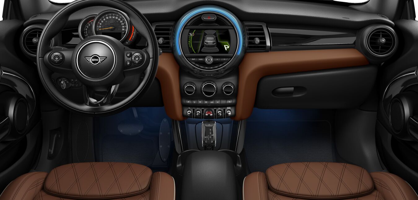 MINI MINI Cabrio im Innenraum von vorne