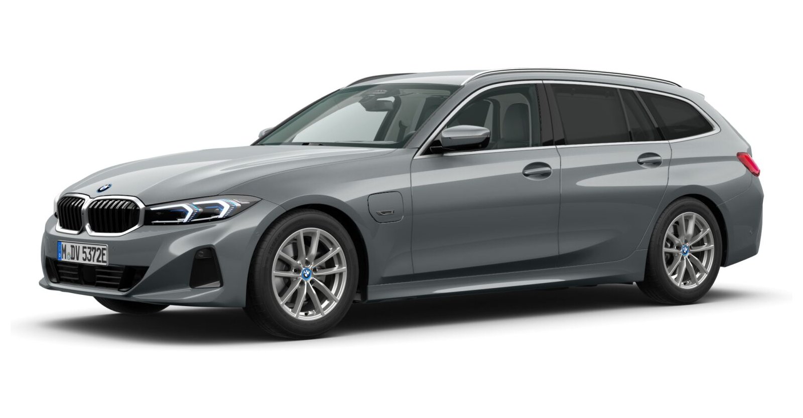 BMW BMW 3er in Grau von vorne BMW BMW 3er in Grau von vorne