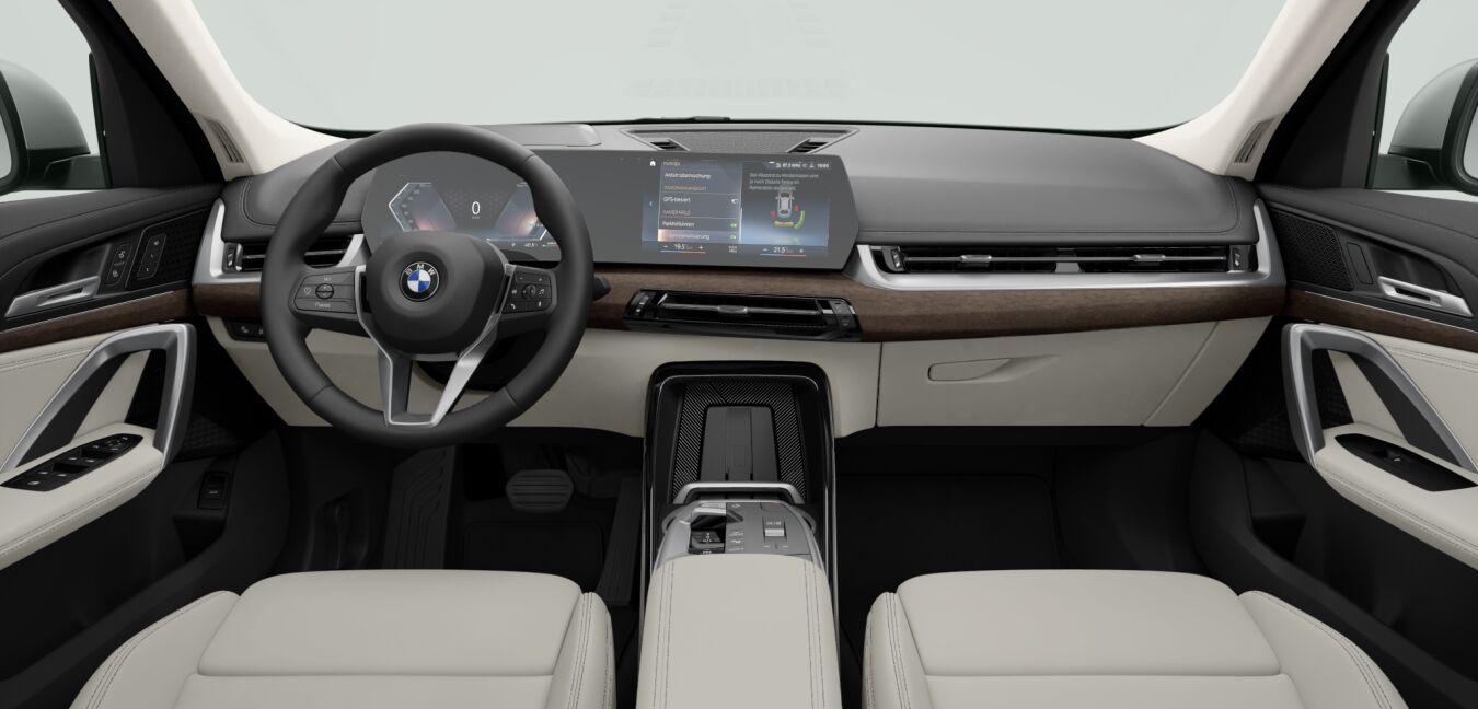 BMW BMW X im Innenraum von vorne