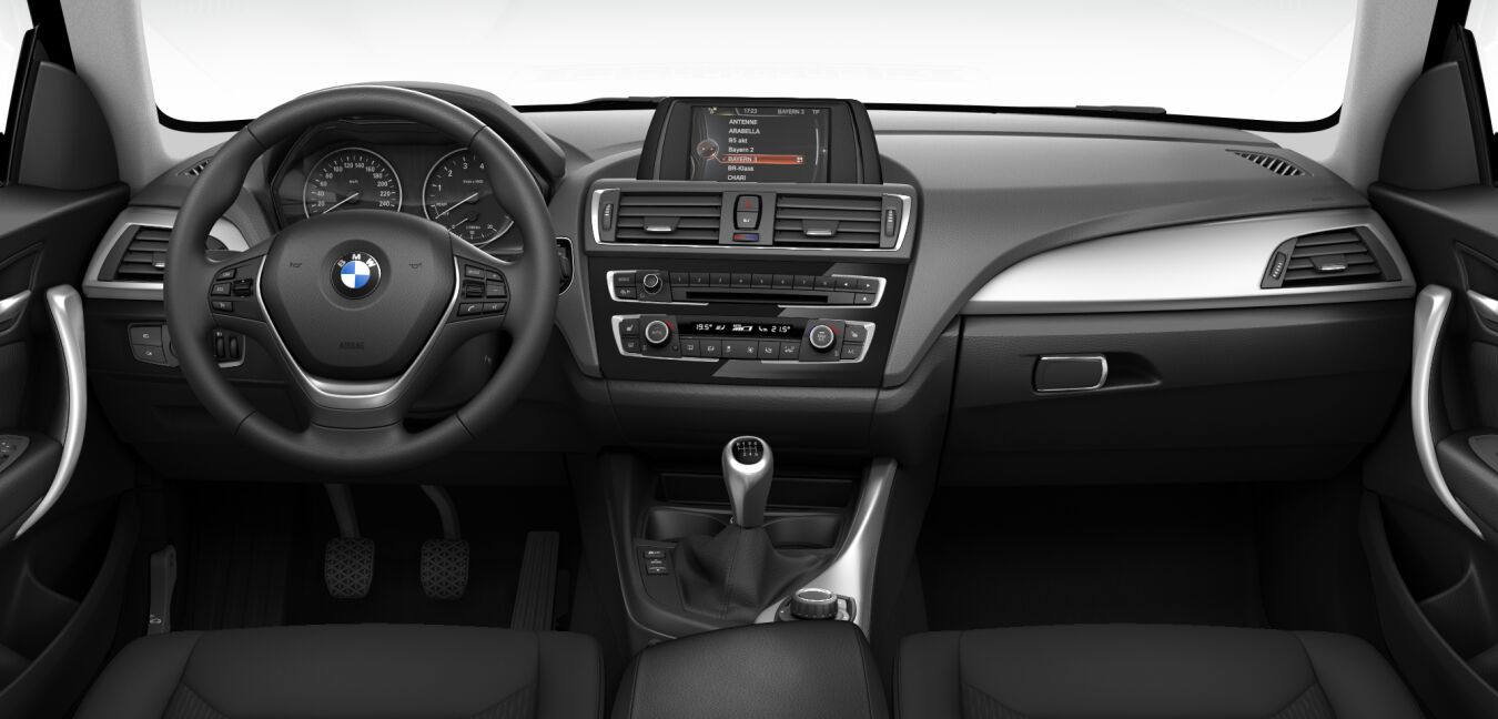 BMW BMW 1er im Innenraum von vorne BMW BMW 1er im Innenraum von vorne