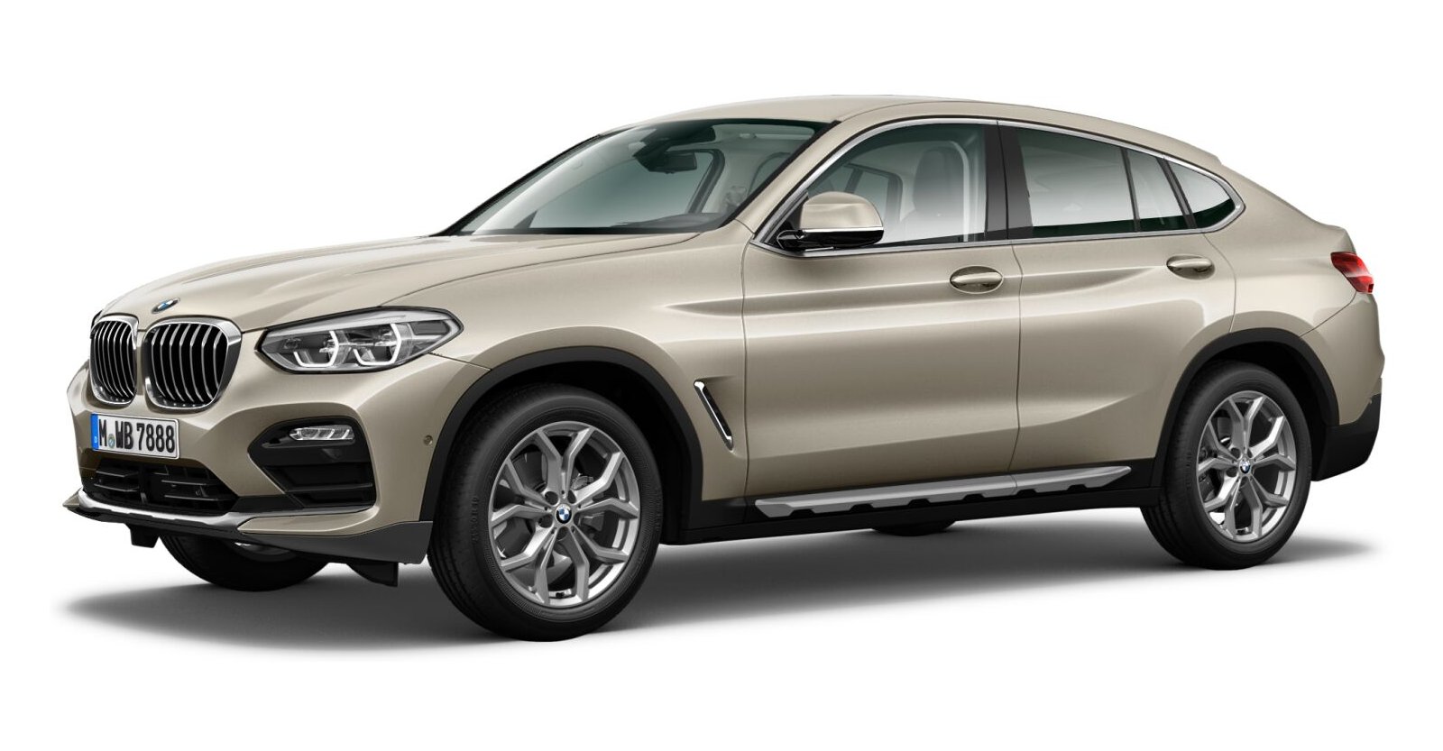 BMW BMW X in Gelb von vorne BMW BMW X in Gelb von vorne