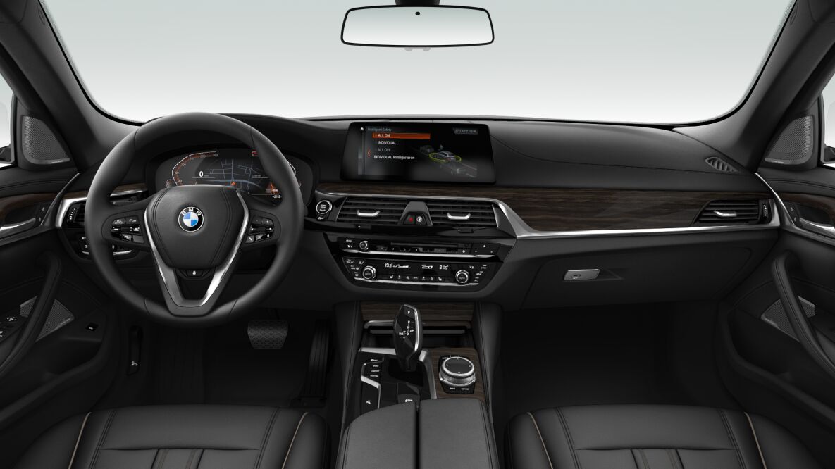 BMW BMW 5er im Innenraum von vorne