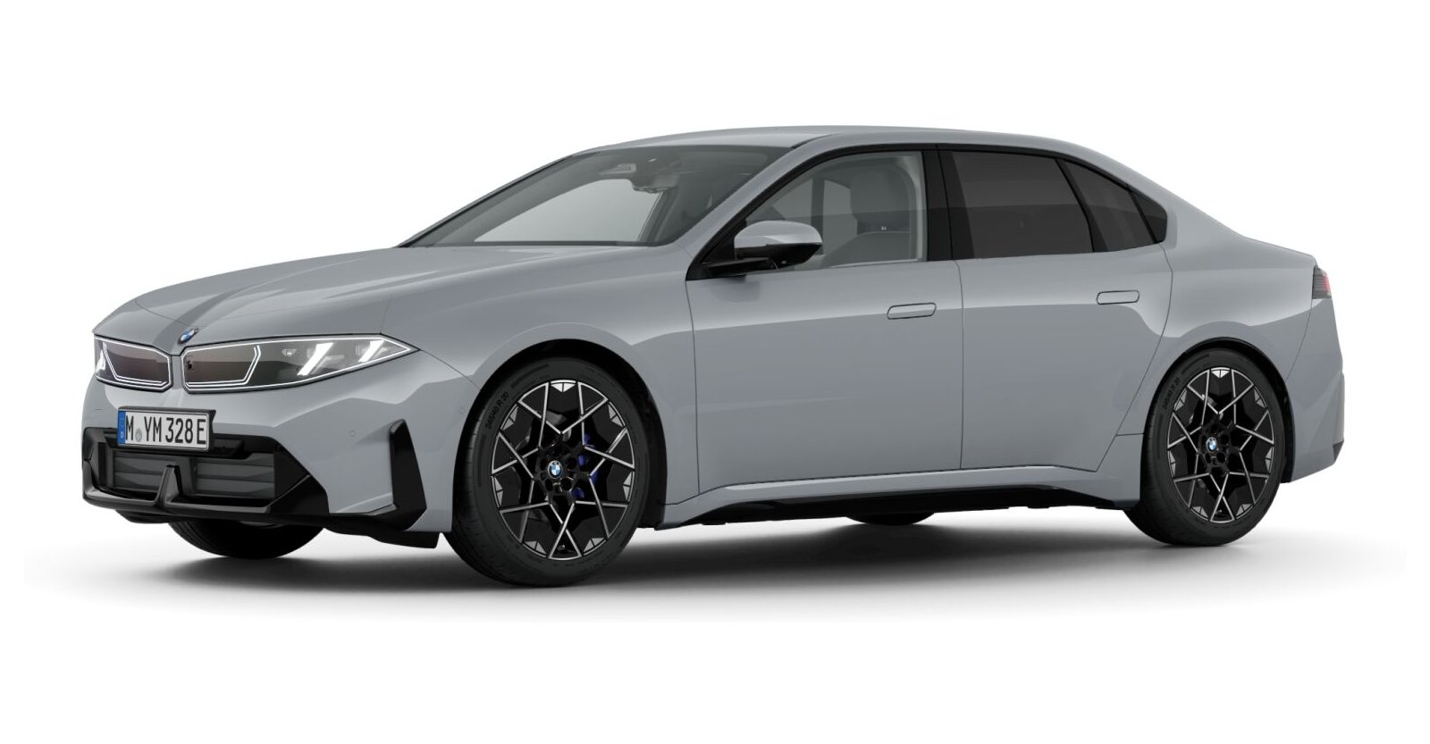 BMW BMW I in Grau von vorne BMW BMW I in Grau von vorne